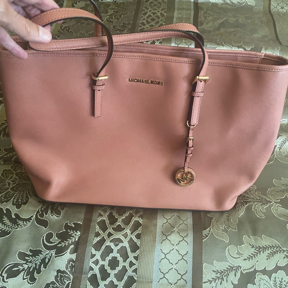 Michael Kors large sunset pink bag Offes